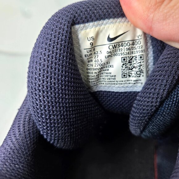 Nike KD Trey 5 IX Basketball Shoes Mens 9 Obsidian Clear Athletic Court Sneakers - Picture 8 of 8